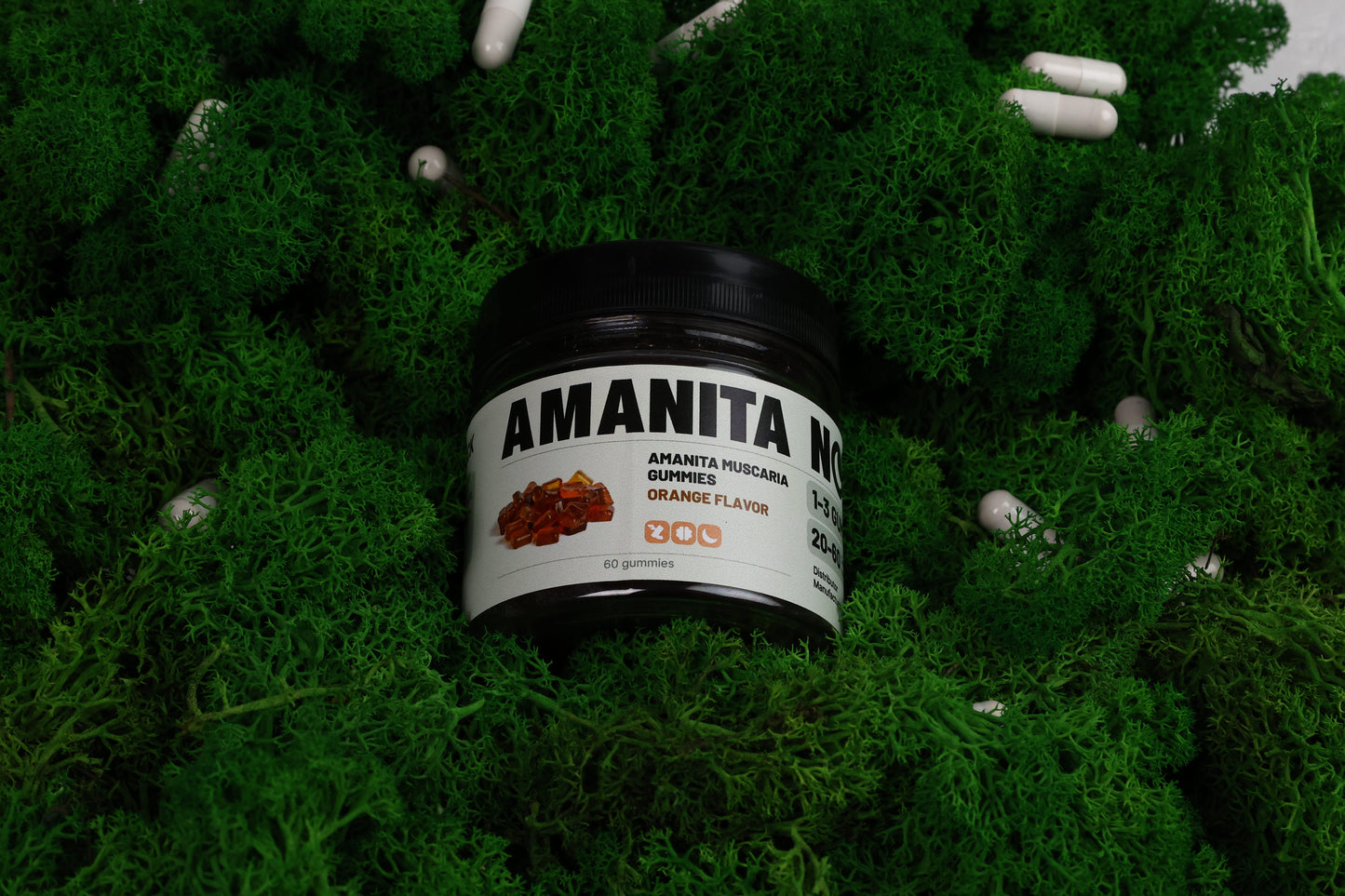 Amanita Muscaria Gummies (Orange Flavor)